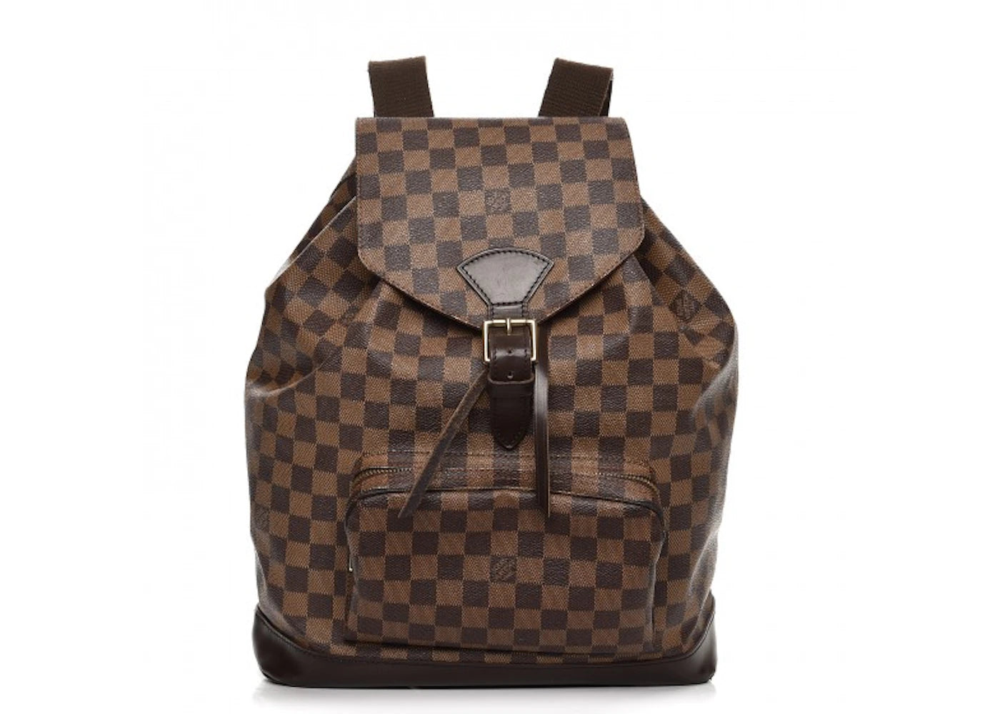 Louis Vuitton Backpack Montsouris Damier Ebene GM Brown