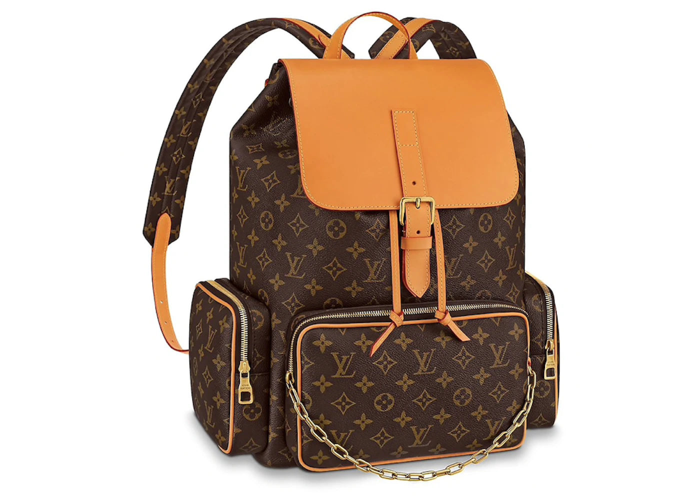 Louis Vuitton Trio Backpack Monogram Brown