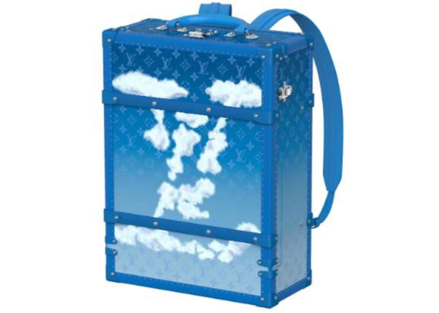 Louis Vuitton Backpack Trunk Clouds Monogram GM Blue