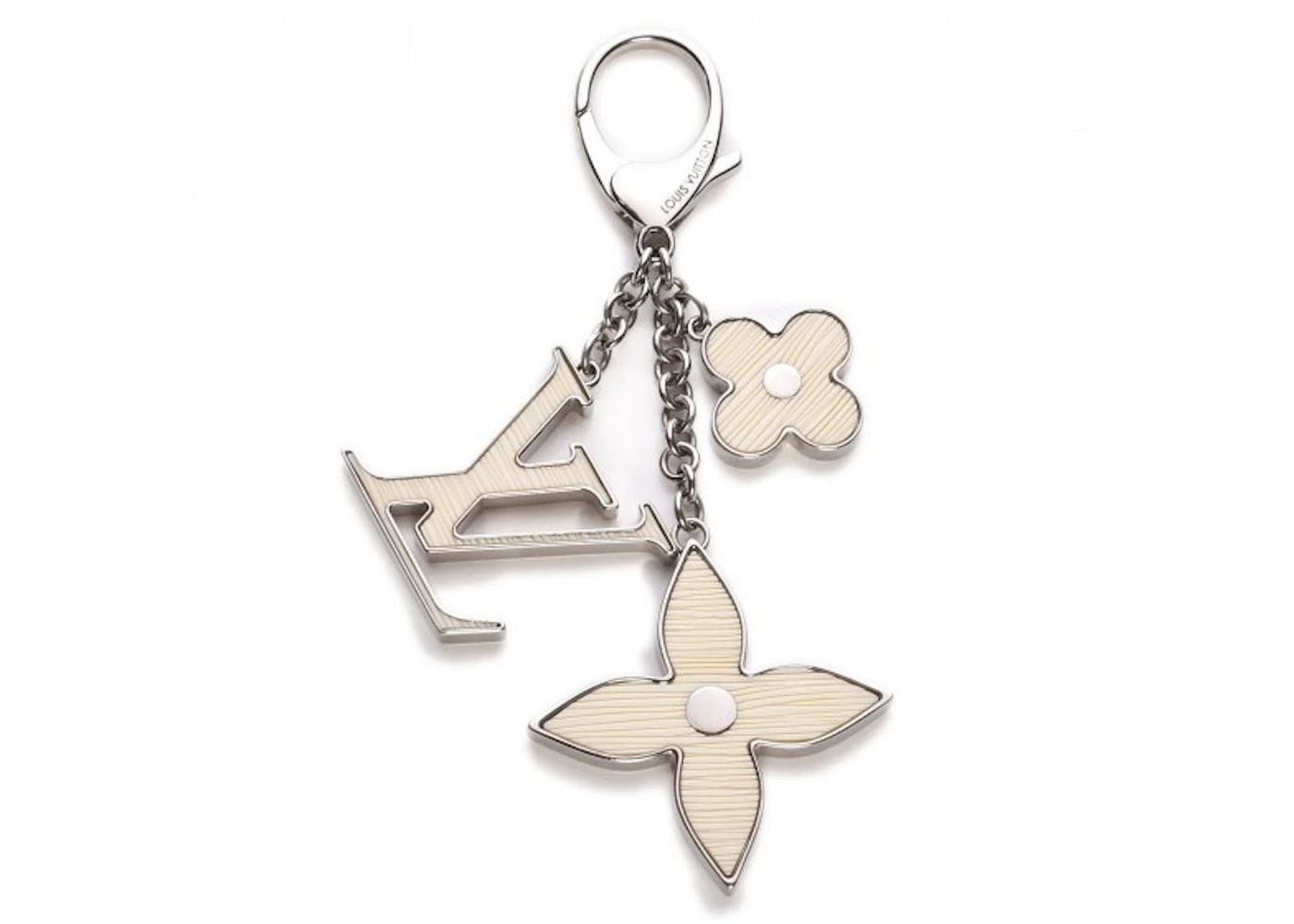 Louis Vuitton Bag Charm Fleur d'Epi Ivory