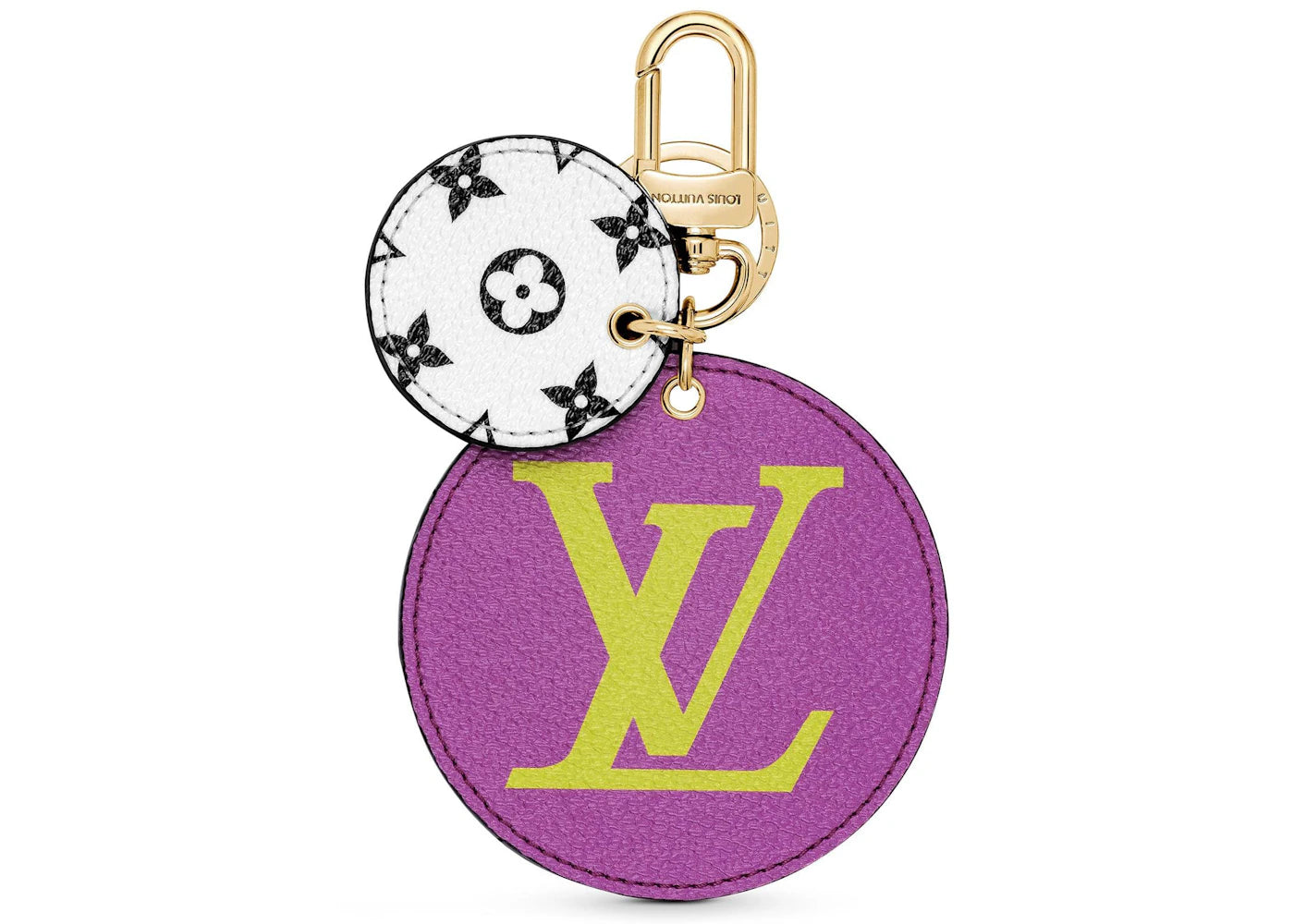 Louis Vuitton Bag Charm and Key Holder Monogram Giant Lilac