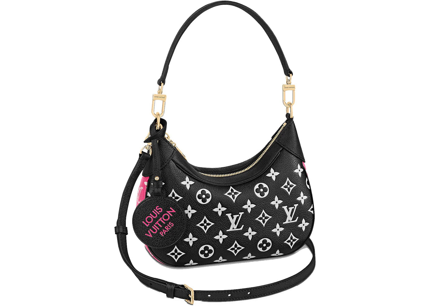 Louis Vuitton Bagatelle Black White