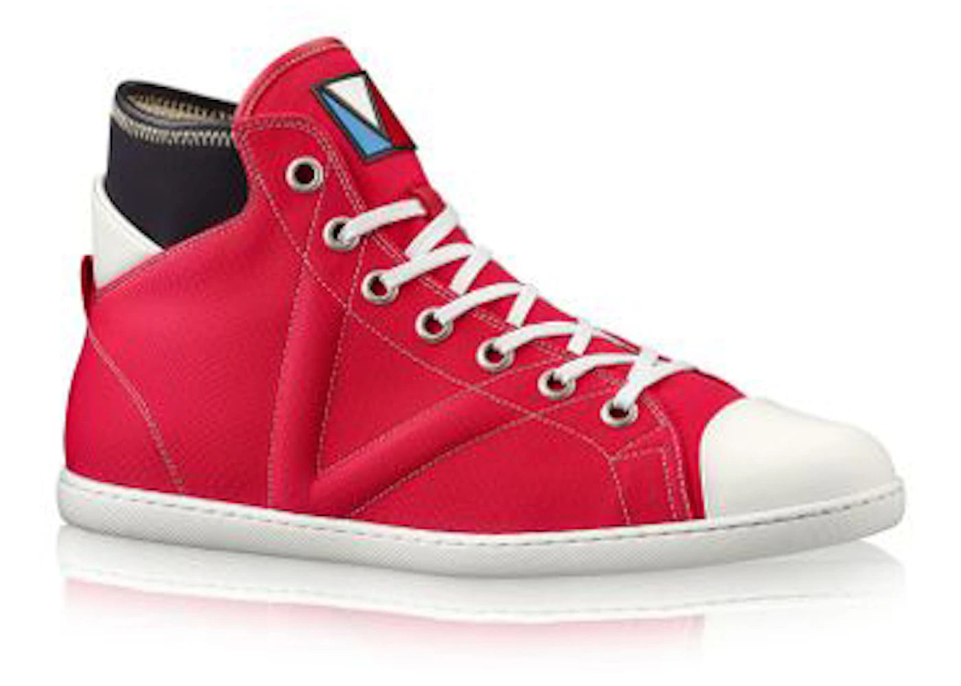 Louis Vuitton Baseball Sneaker Boot Red