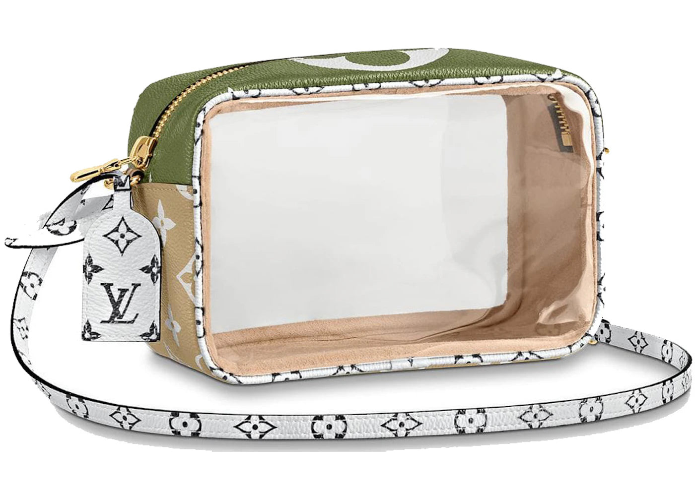 Louis Vuitton Beach Pouch Monogram Giant Khaki Green/Beige