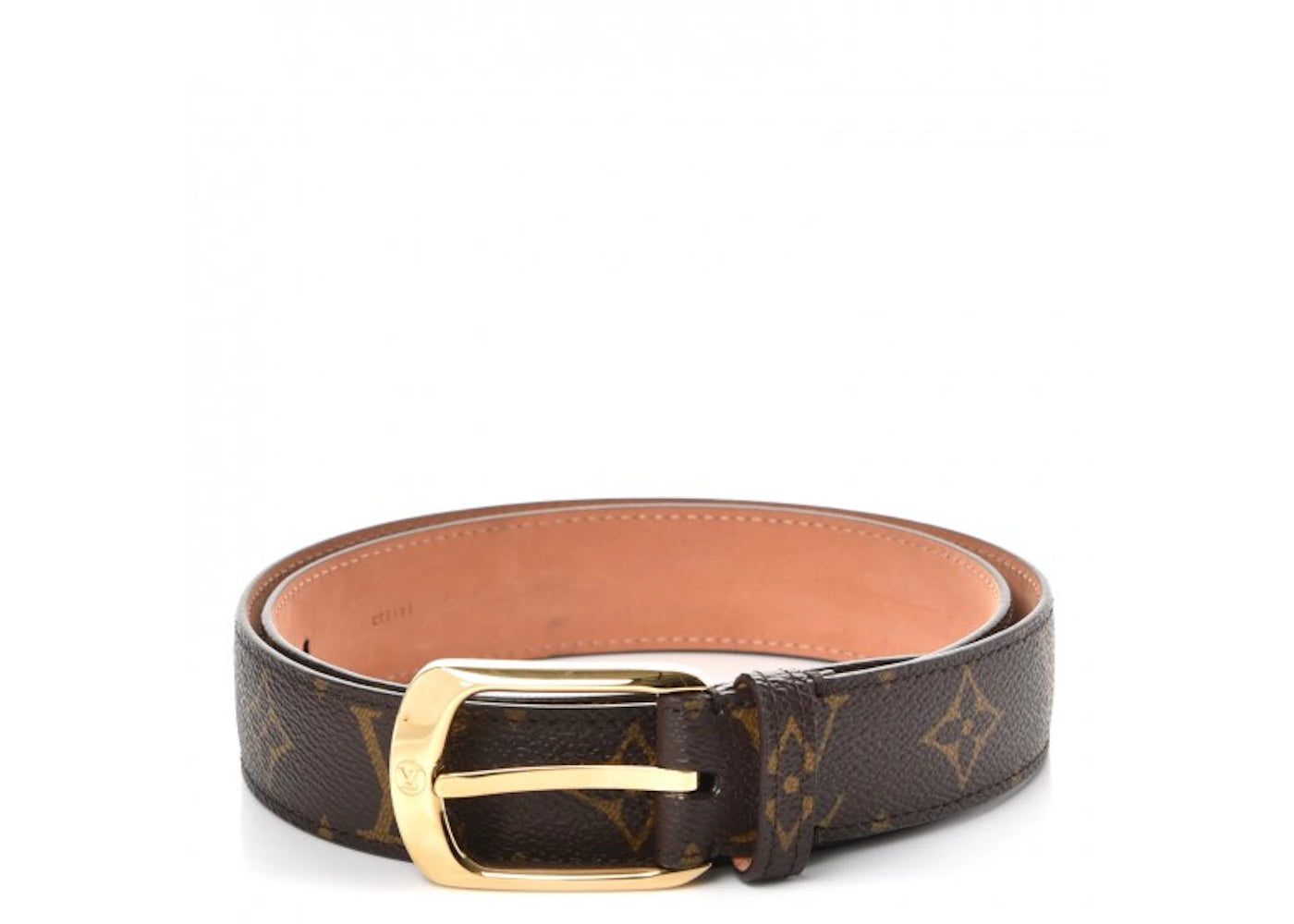 Louis Vuitton Belt Ellipse Monogram Brown/Brass