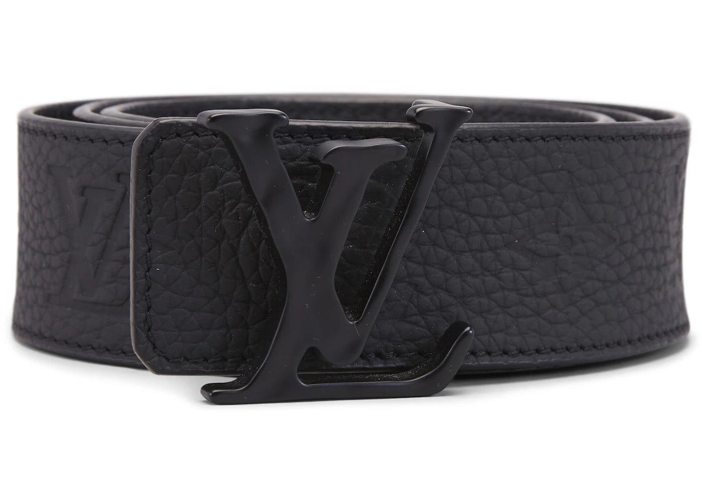 Louis Vuitton Initials Shape Belt Monogram 40MM Absolute Black