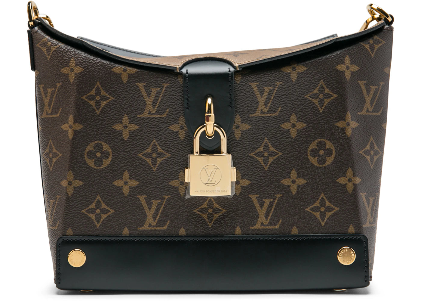 Louis Vuitton Bento Box EW Monogram Reverse Brown