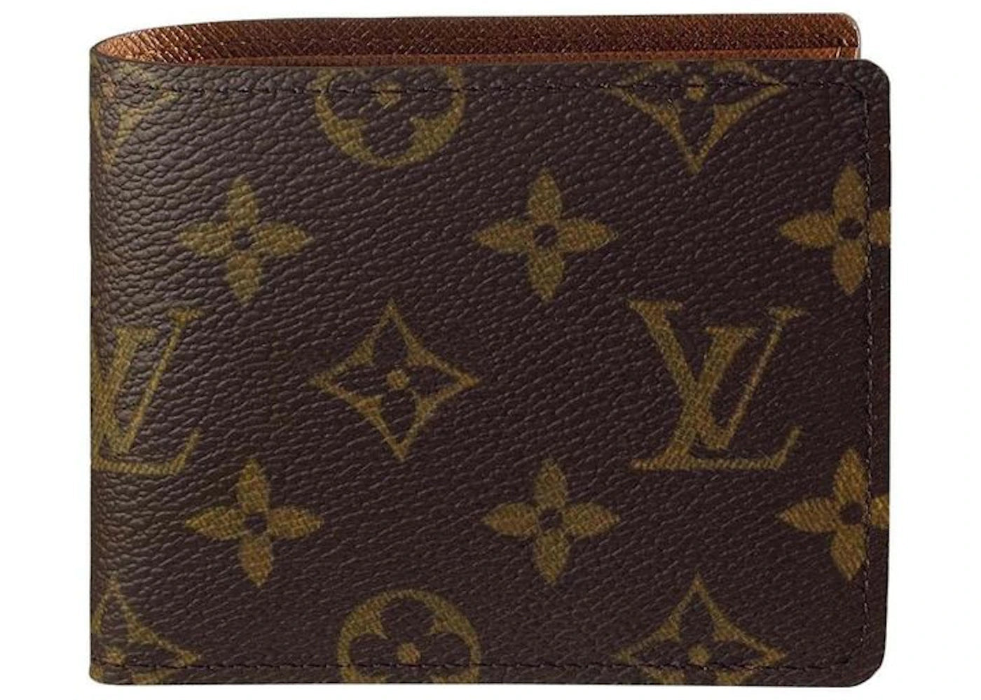 Louis Vuitton Billfold Wallet Monogram Brown