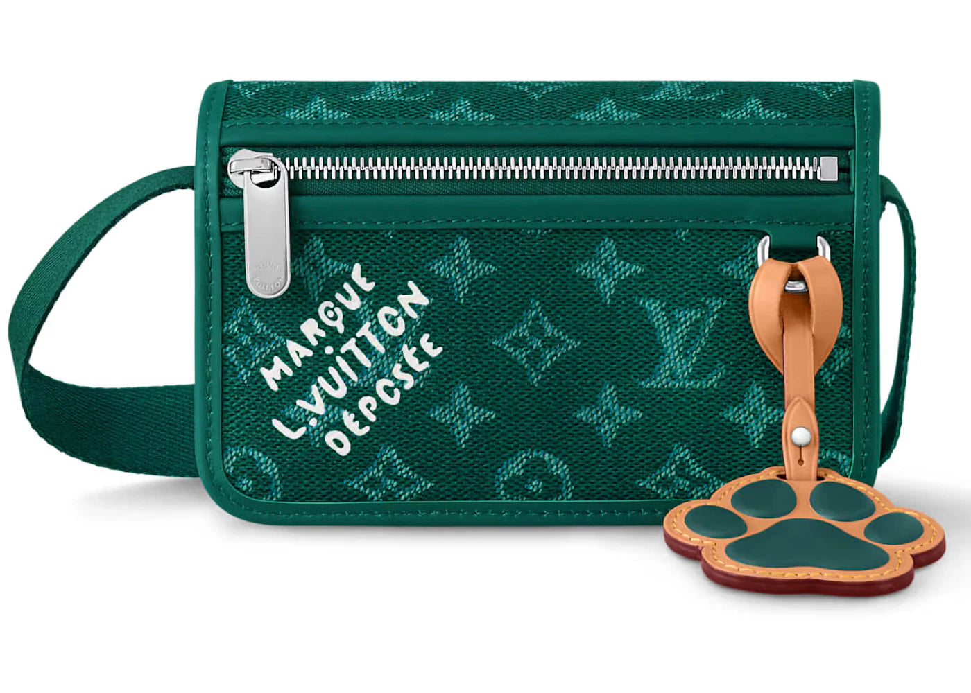 Louis Vuitton Bosphore Wearable Wallet Green