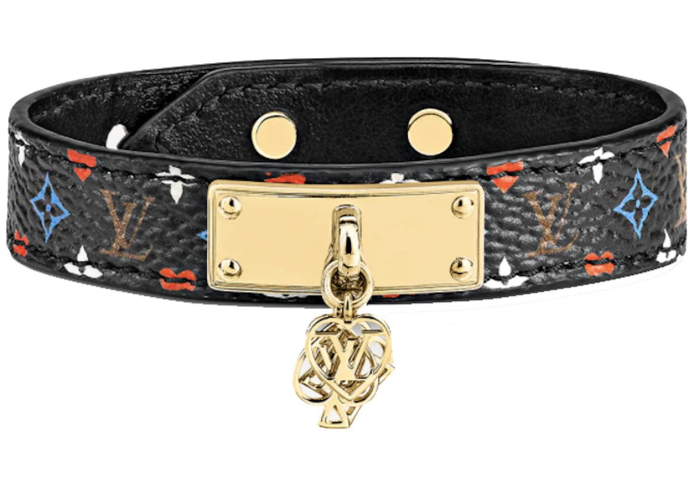 Louis Vuitton Bracelet Game On Black