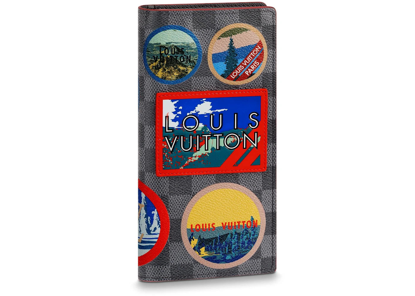 Louis Vuitton Brazza Wallet Damier Graphite Alps