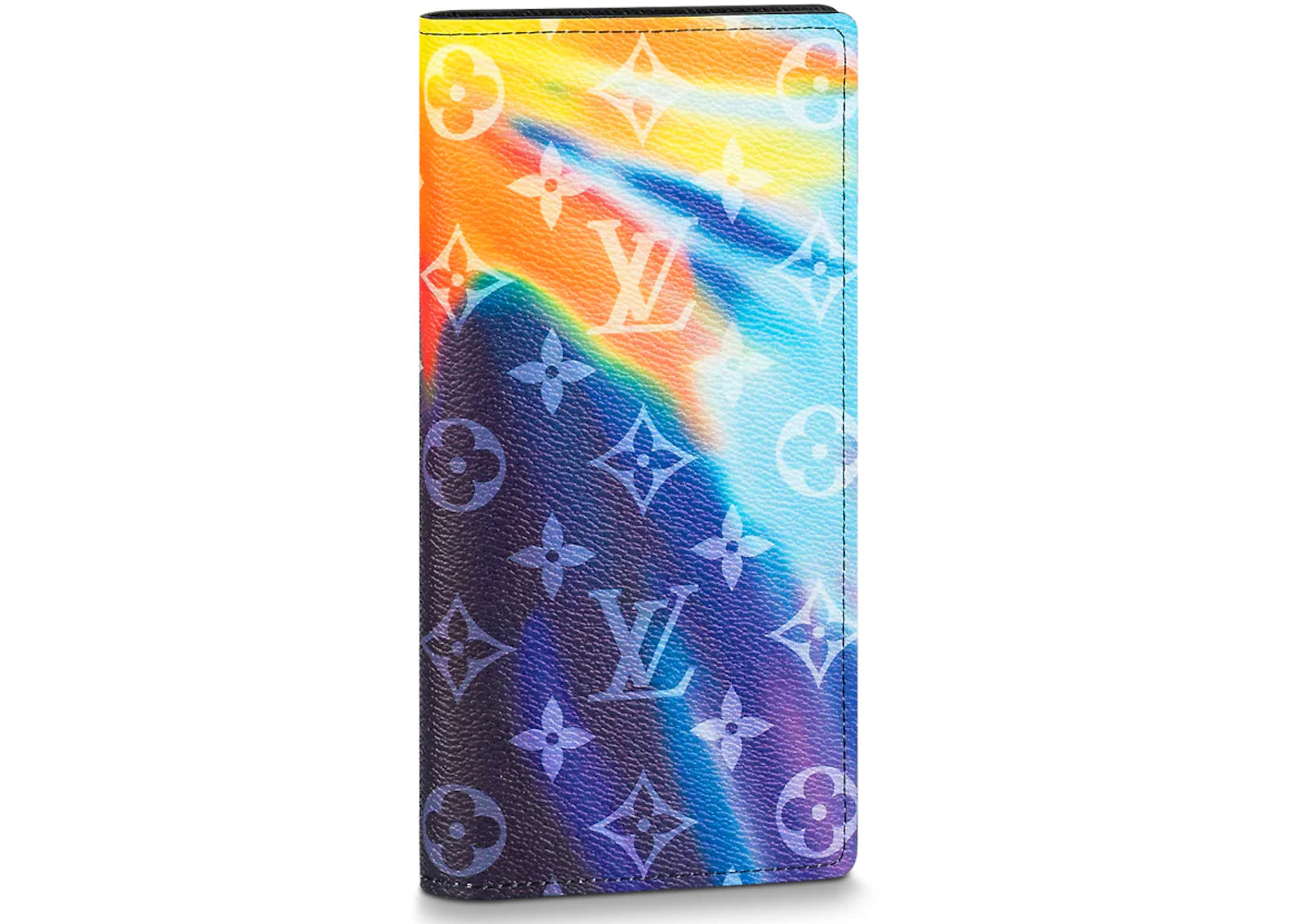 Louis Vuitton Brazza Wallet Sunset Monogram Multicolor
