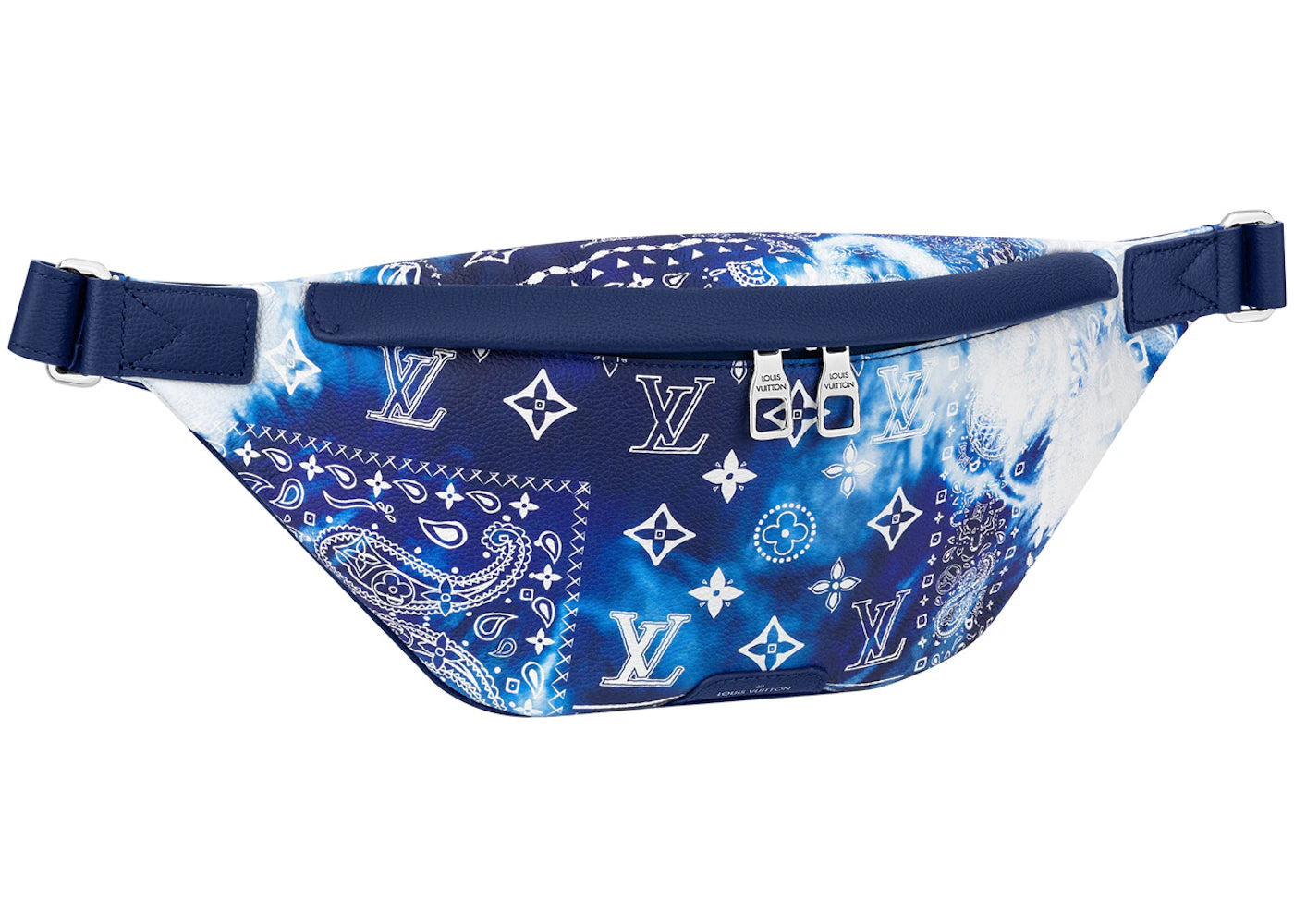 Louis Vuitton Bum Bag Discovery PM Monogram Bandana Bleached Blue