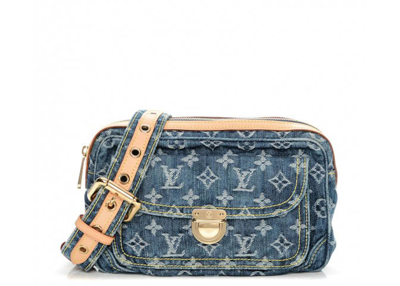 Louis Vuitton Bumbag Monogram Denim Blue