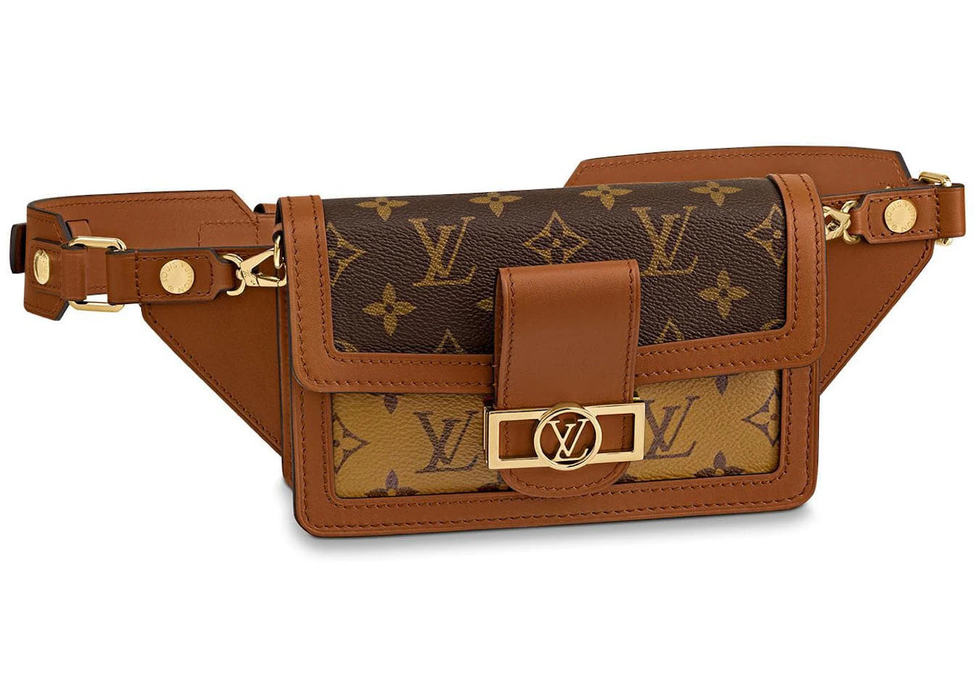 Louis Vuitton Bumbag Dauphine Monogram Reverse Brown