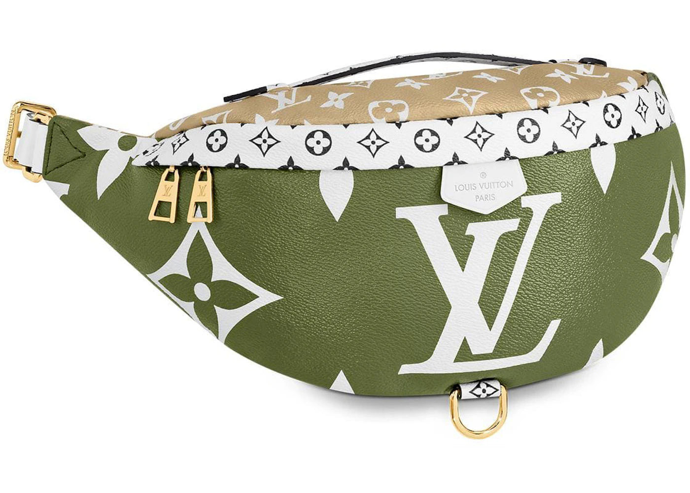 Louis Vuitton Bumbag Monogram Giant Khaki Green/Beige