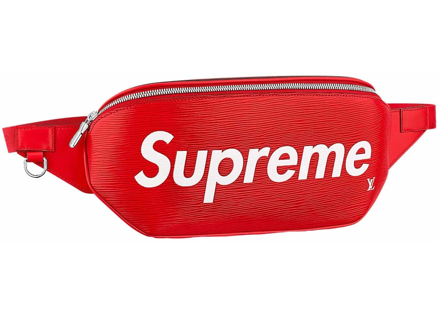 Louis Vuitton x Supreme Bumbag Epi Red