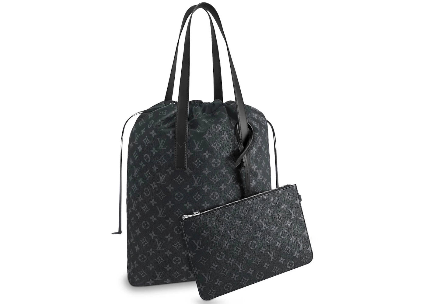 Louis Vuitton Cabas Light Monogram Eclipse Black