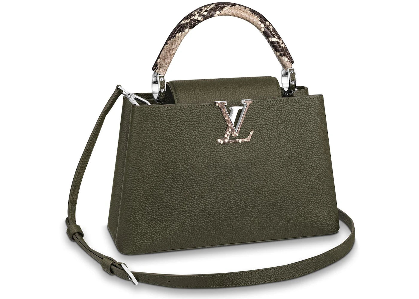 Louis Vuitton Capucines BB Khaki Green