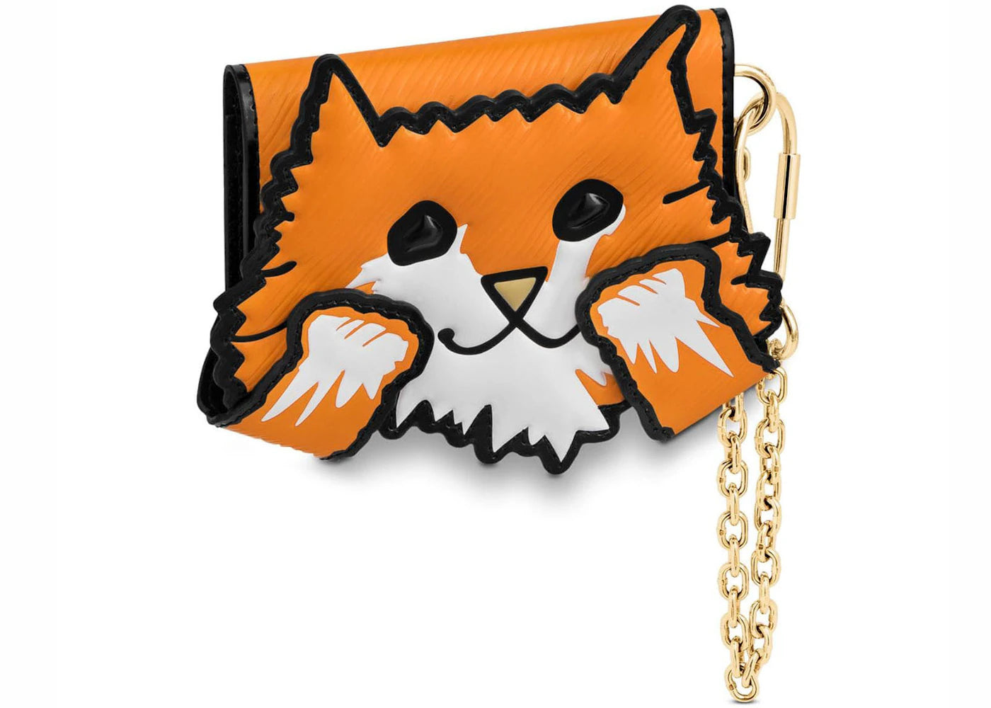 Louis Vuitton Card Holder Cat Orange