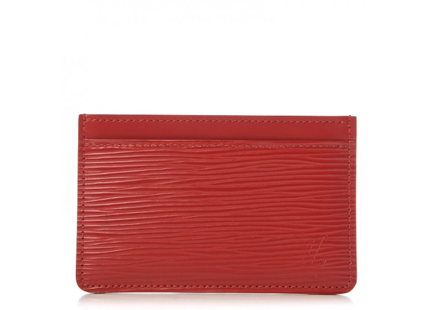Louis Vuitton Card Holder Epi Carmine