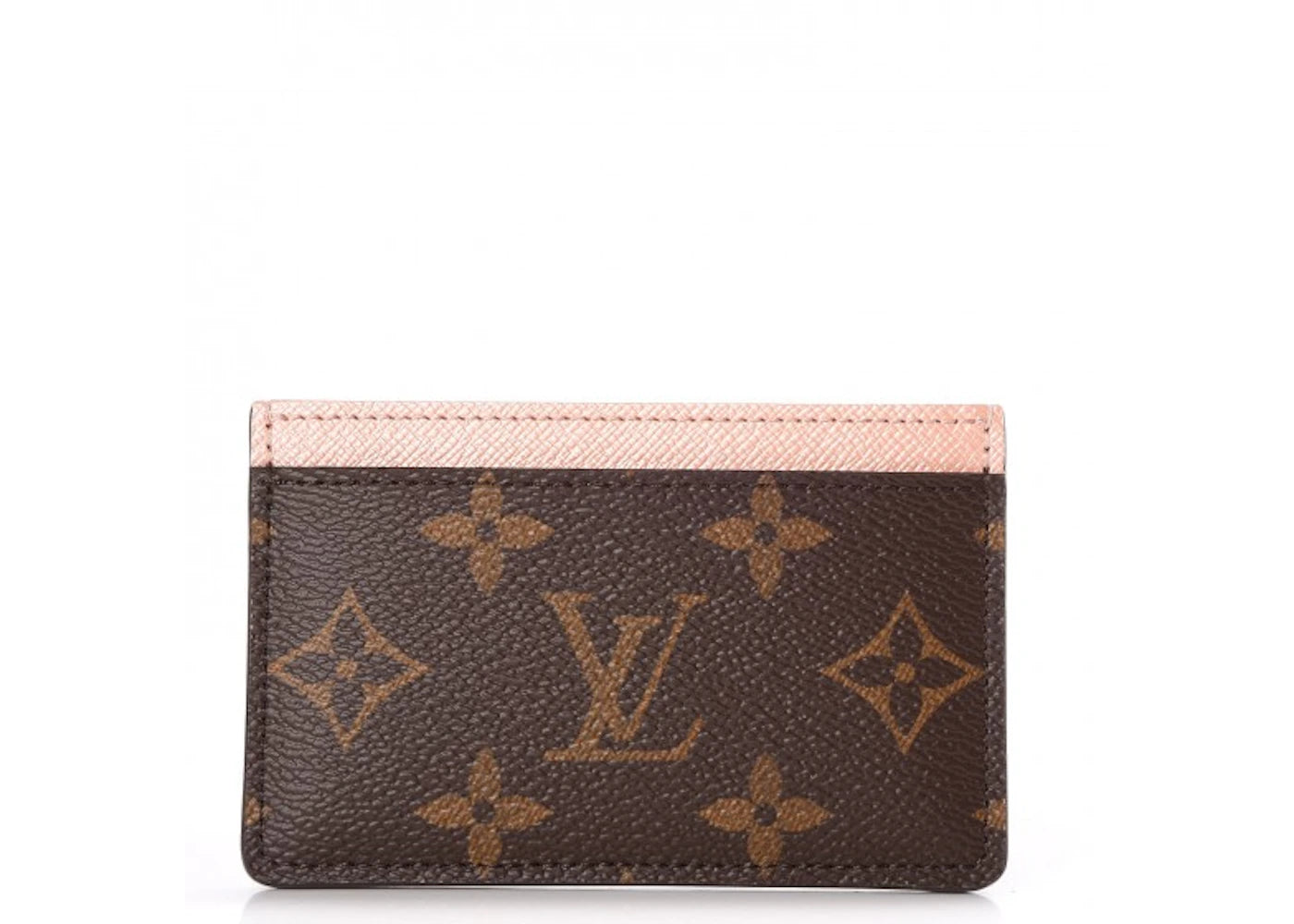 Louis Vuitton Card Holder Monogram Rose Nacre