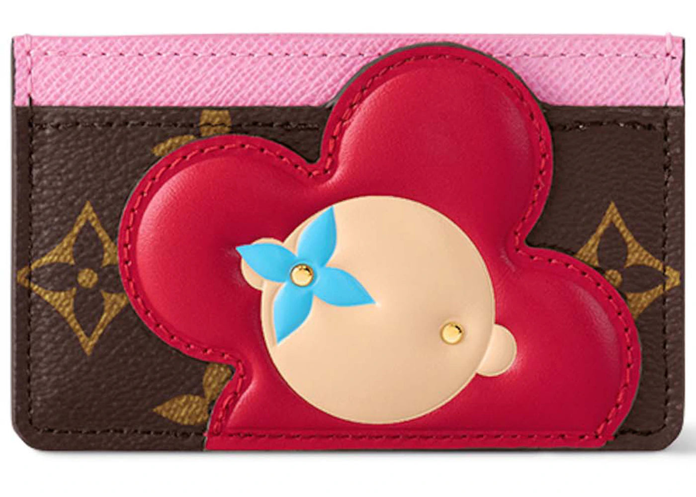 Louis Vuitton Card Holder Pale Pink