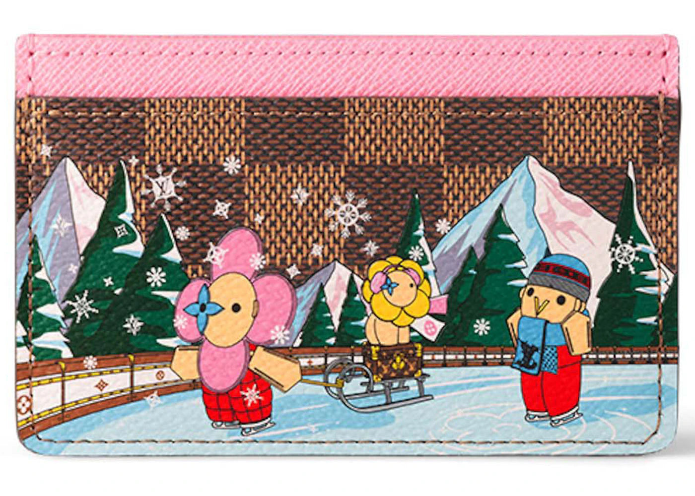 Louis Vuitton Card Holder Pink