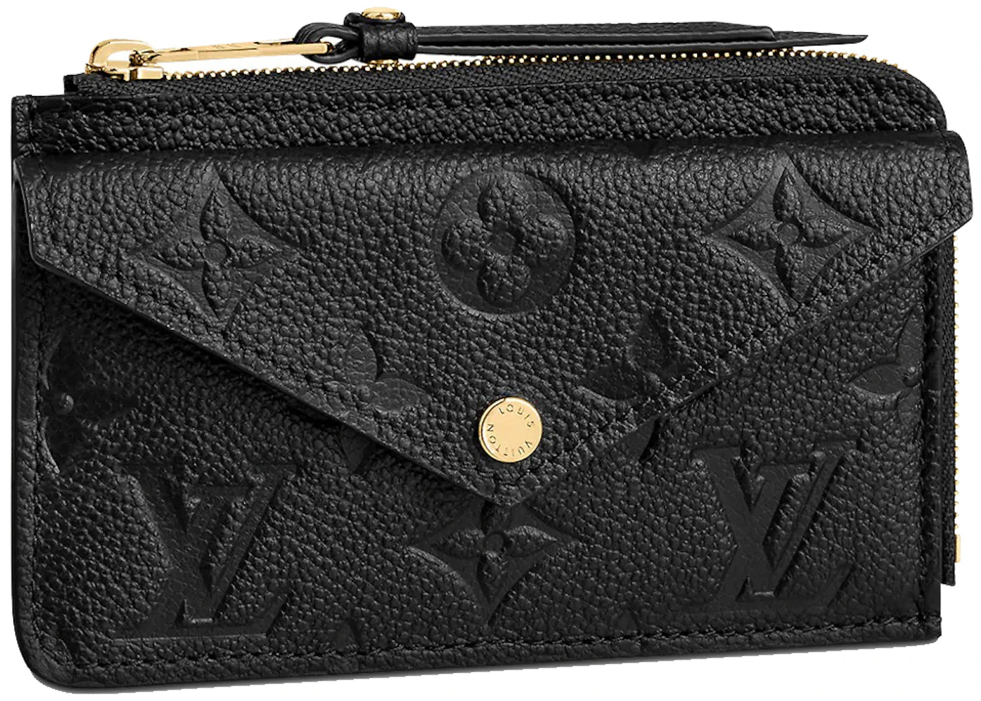 Louis Vuitton Card Holder Recto Reverso Monogram Empriente Black
