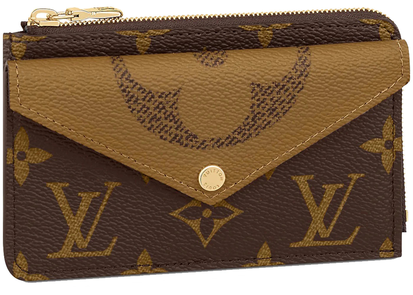 Louis Vuitton Card Holder Recto Reverso Monogram Reverse Brown