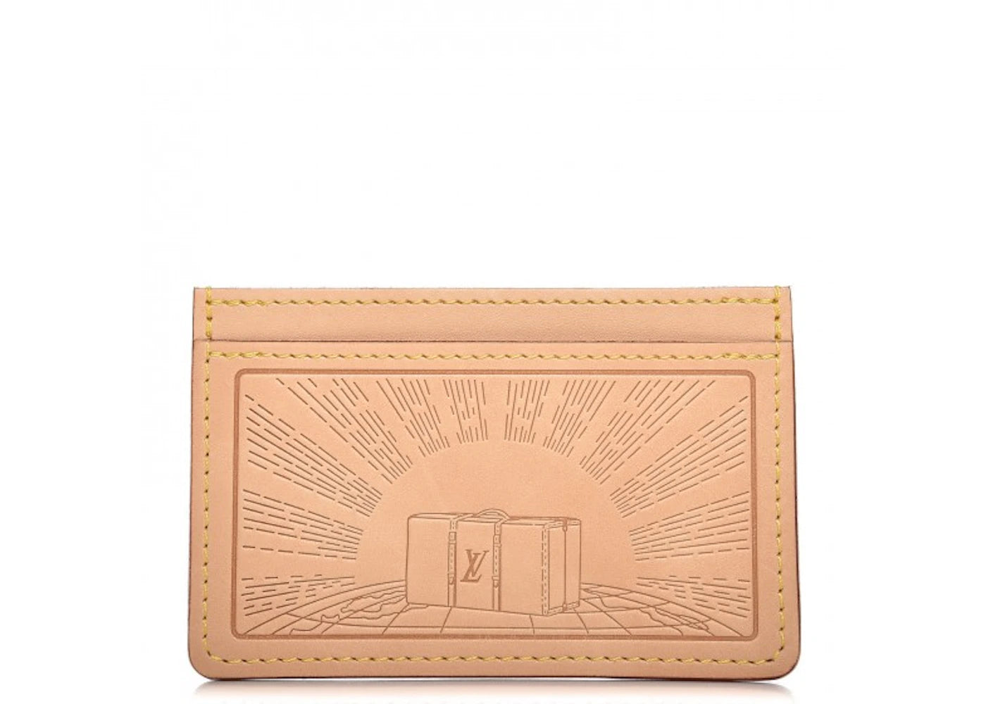 Louis Vuitton Card Holder Voyages Brown