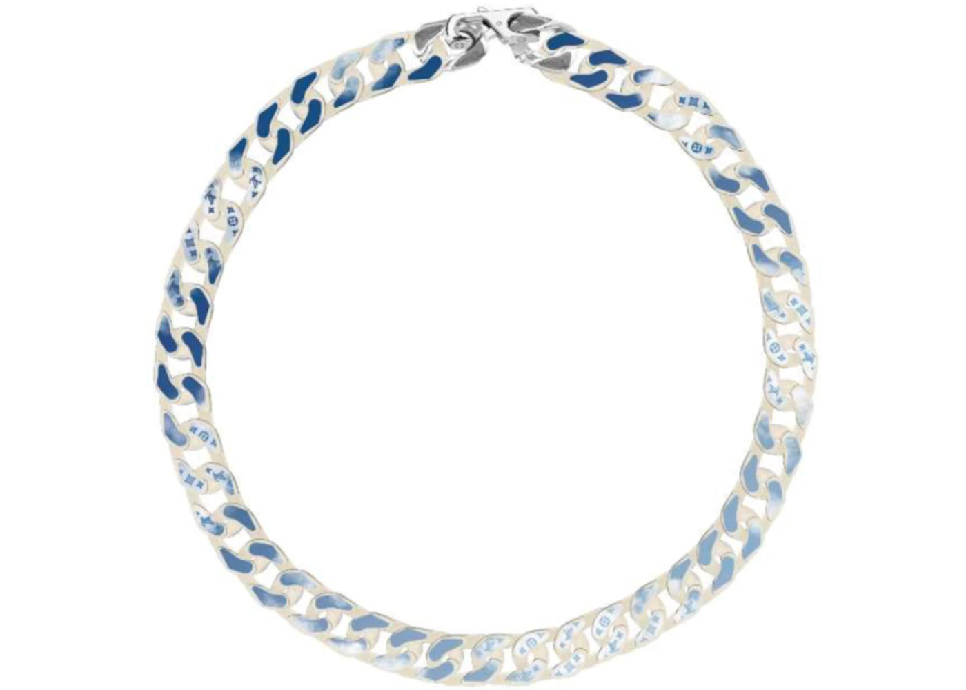 Louis Vuitton Chain Necklace Cloud Blue