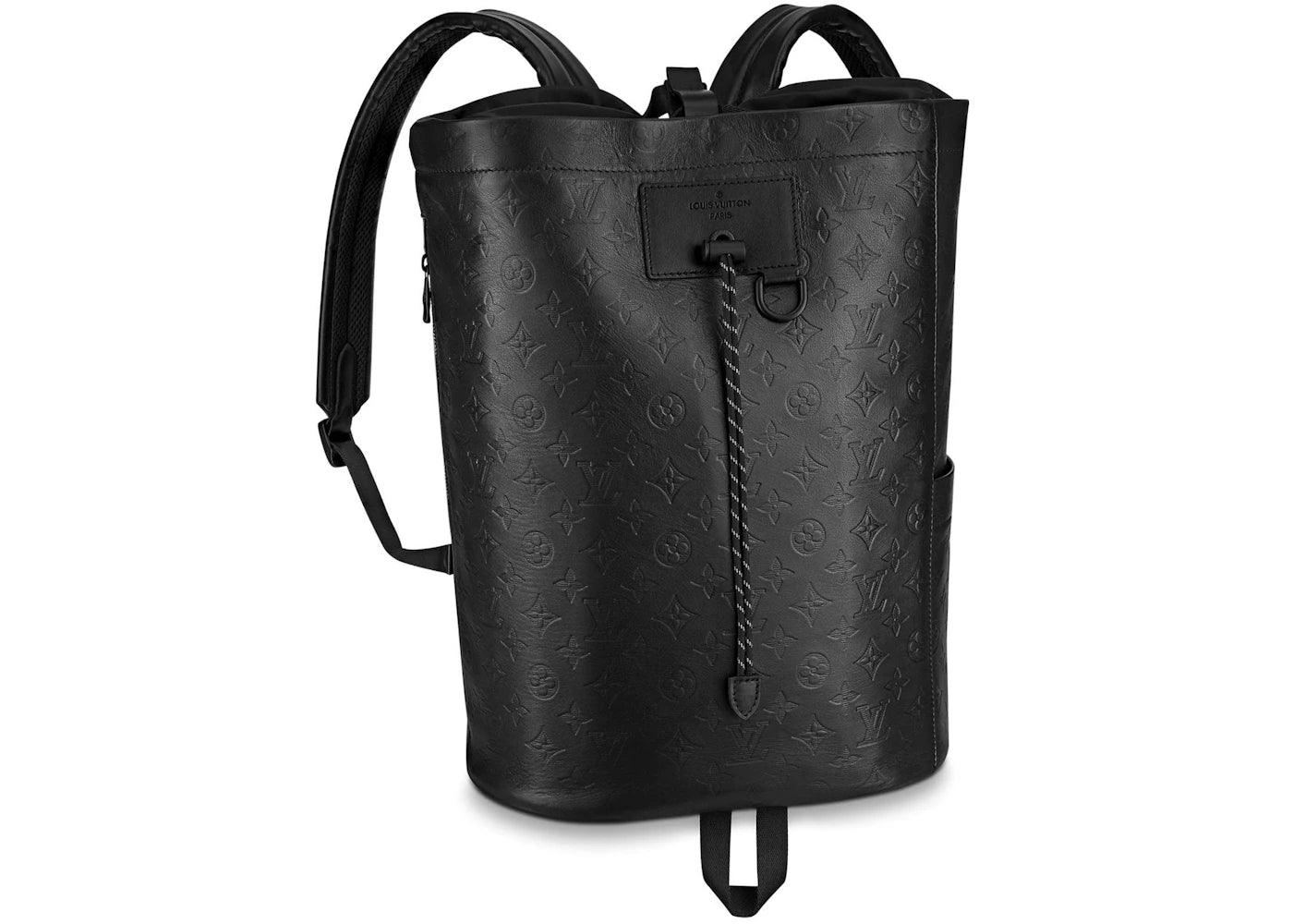 Louis Vuitton Chalk Backpack Monogram Shadow Black