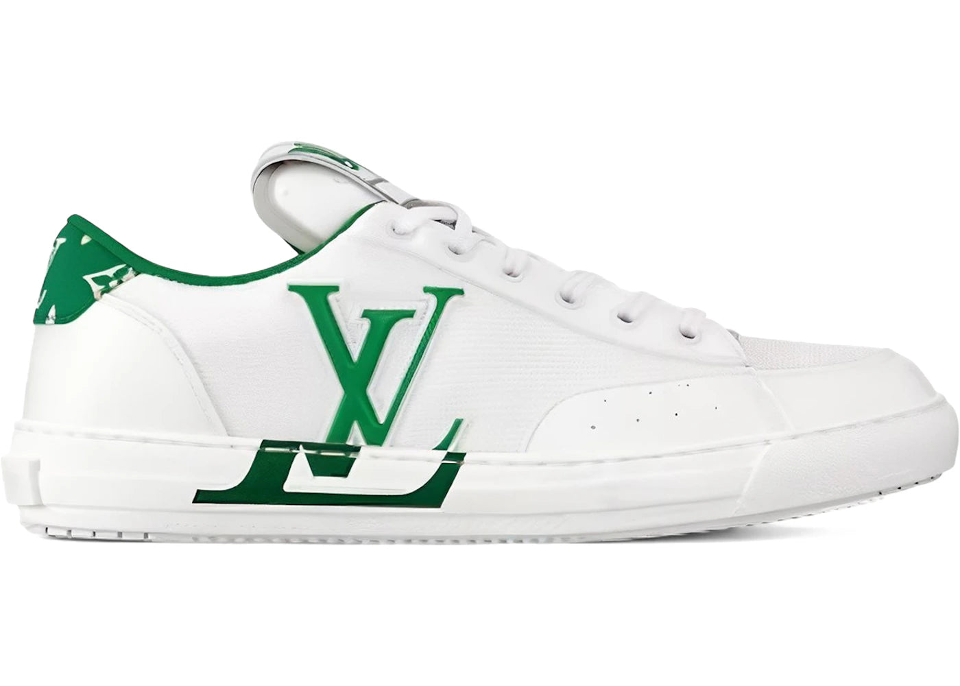 Louis Vuitton Charlie Sneaker White Two Toned Green