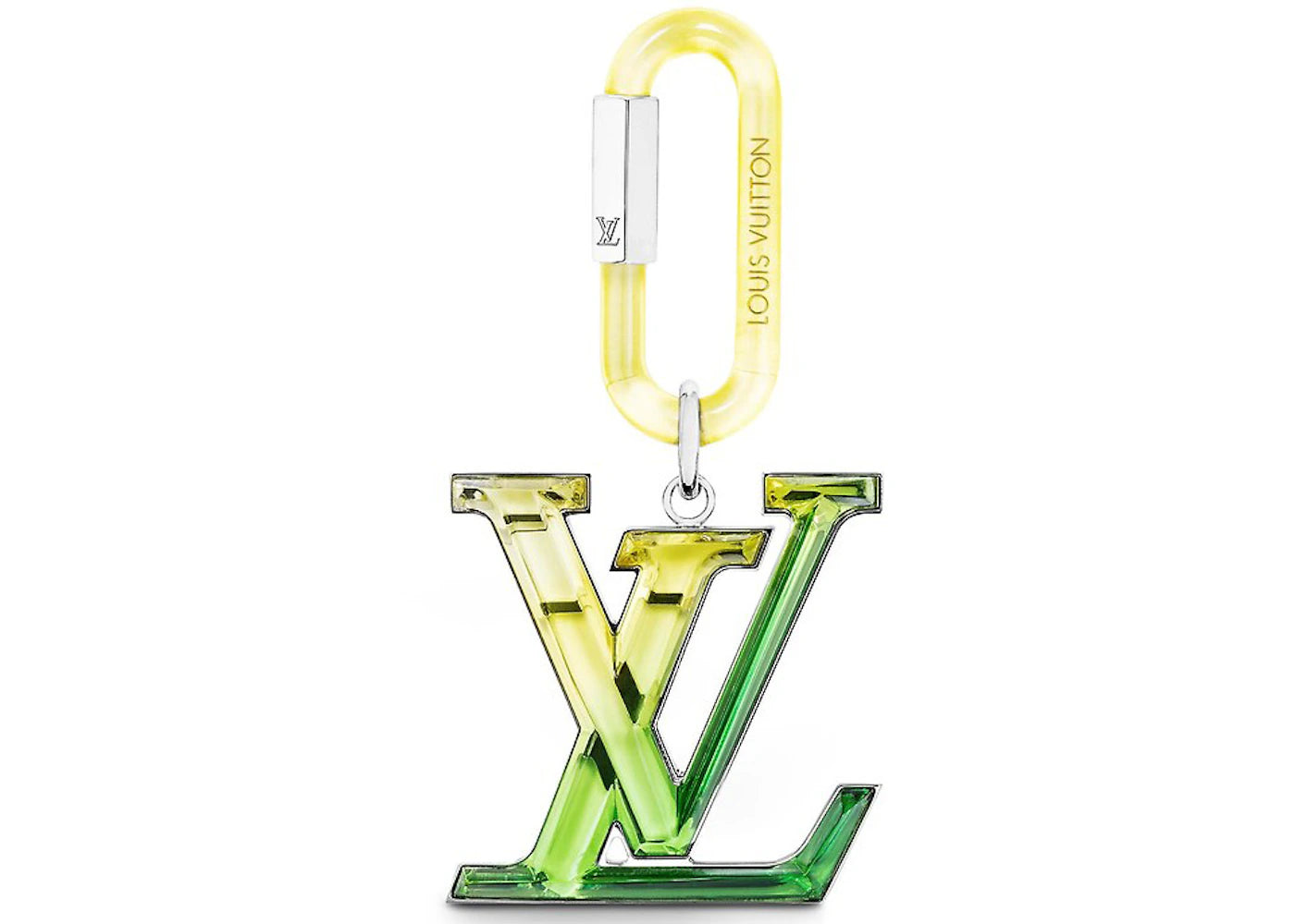 Louis Vuitton Plexi Bag Charm Yellow/Green