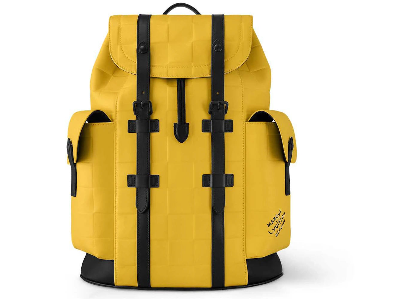 Louis Vuitton Christopher MM Damier Scuba Yellow