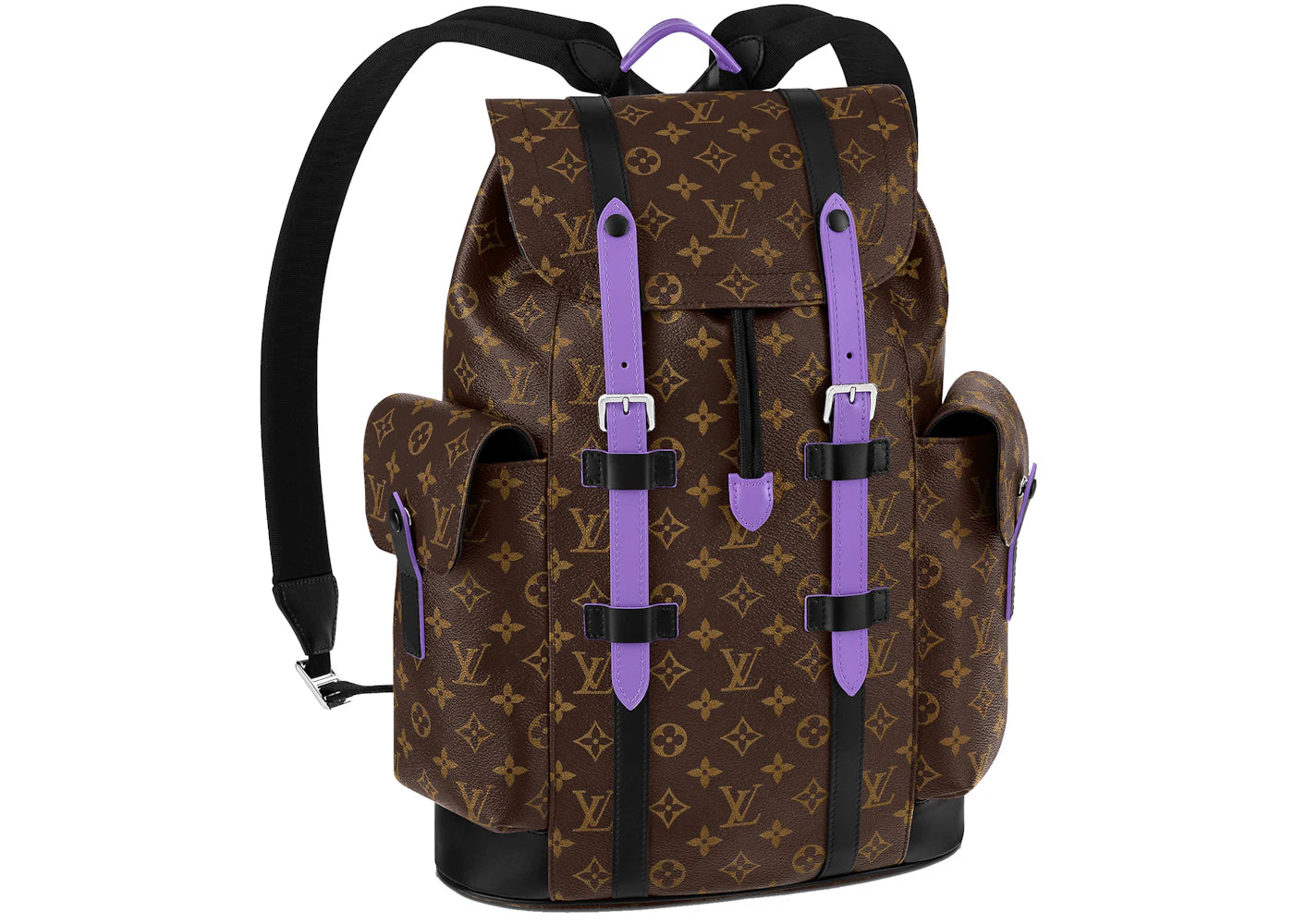 Louis Vuitton Christopher MM Monogram Macassar Brown/Purple