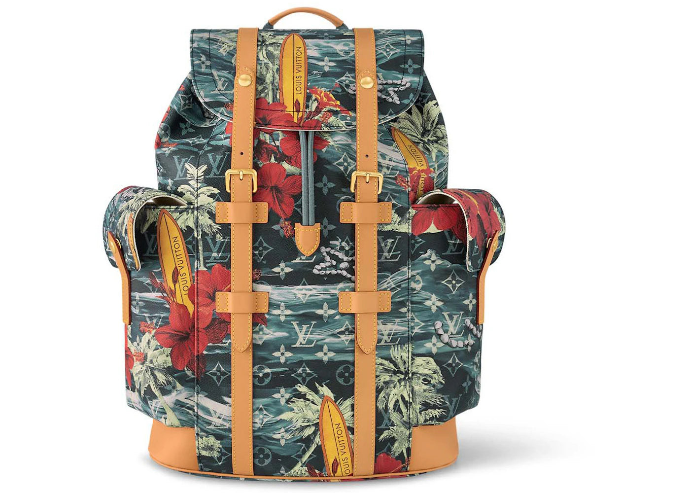 Louis Vuitton Christopher MM Monogram Surfin' Navy Blue