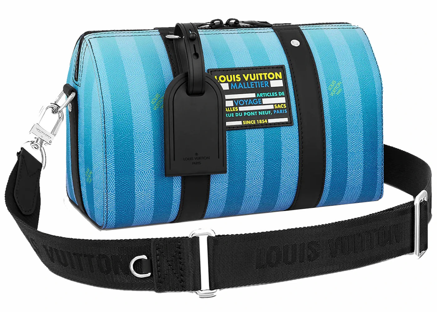 Louis Vuitton City Keepall Gradient Blue