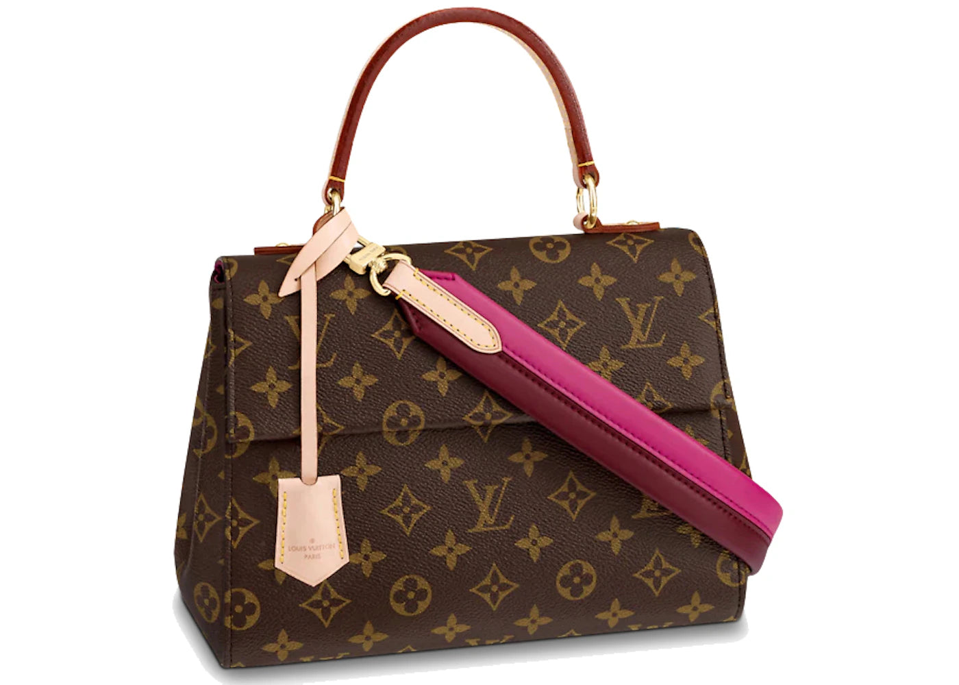 Louis Vuitton Cluny BB Shoulder Bag Brown