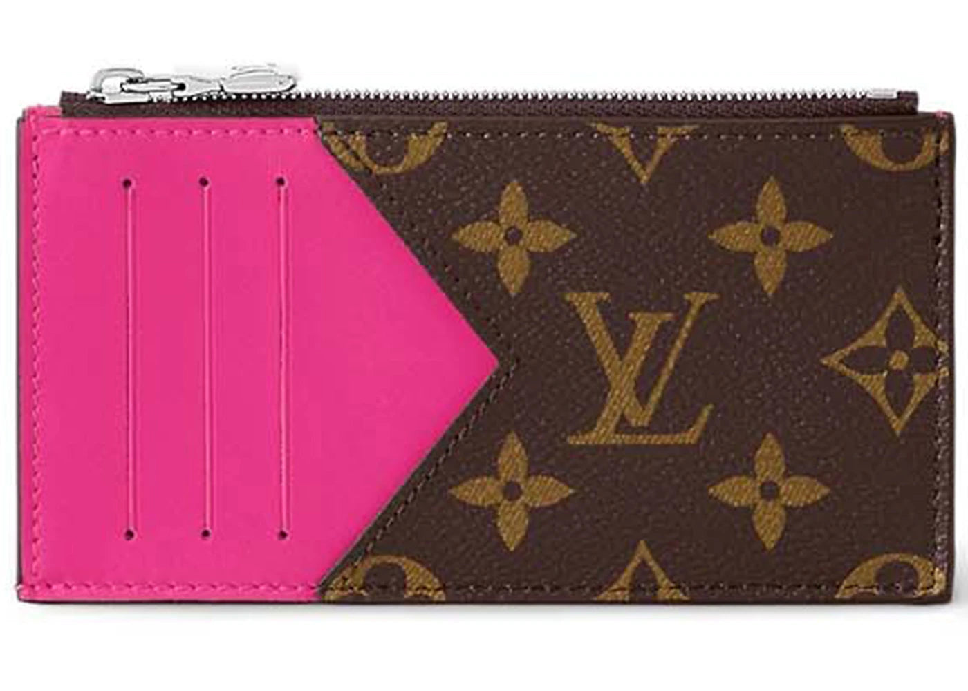 Louis Vuitton Coin Card Holder Colormania Fuchsia