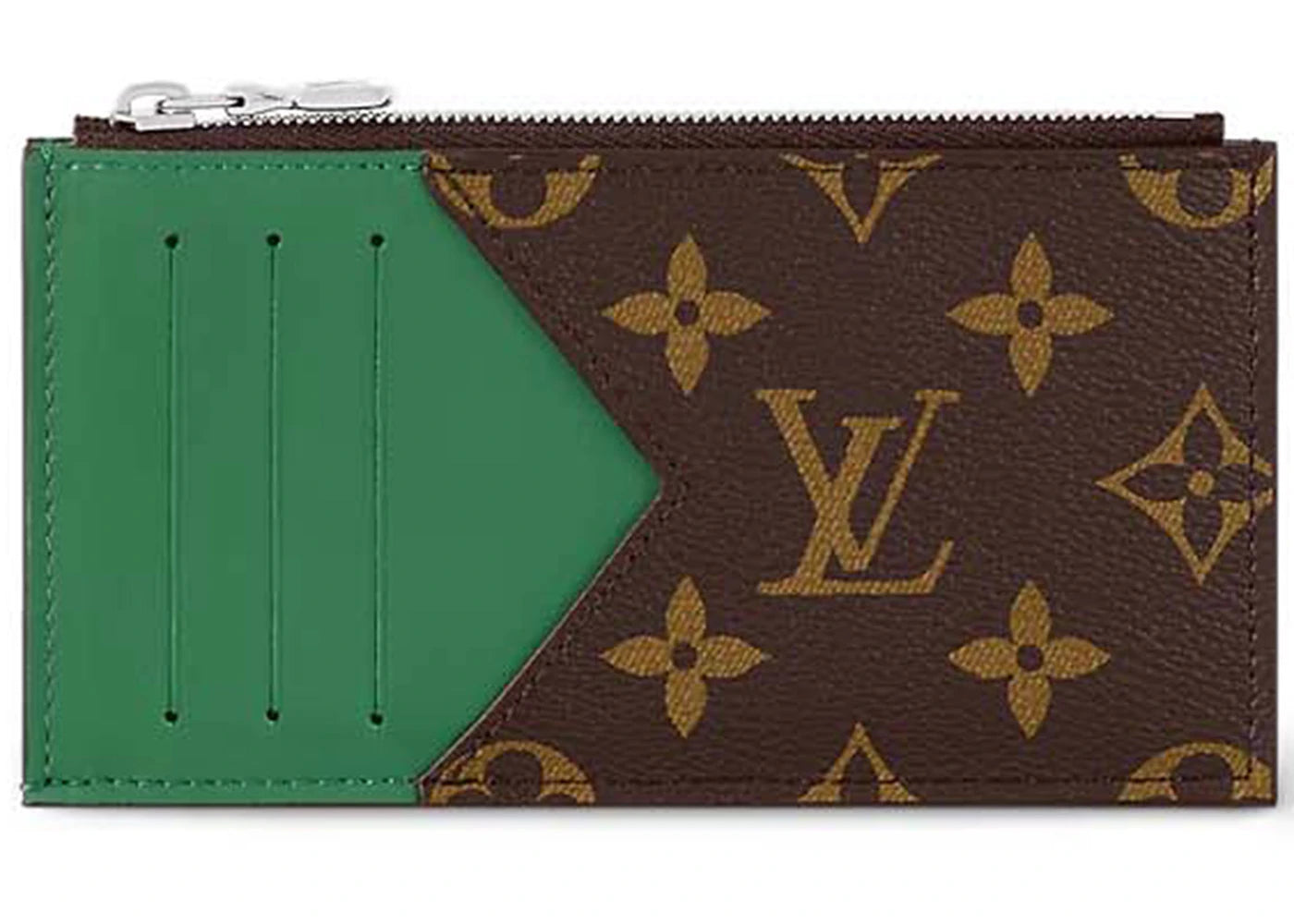 Louis Vuitton Coin Card Holder Colormania Green