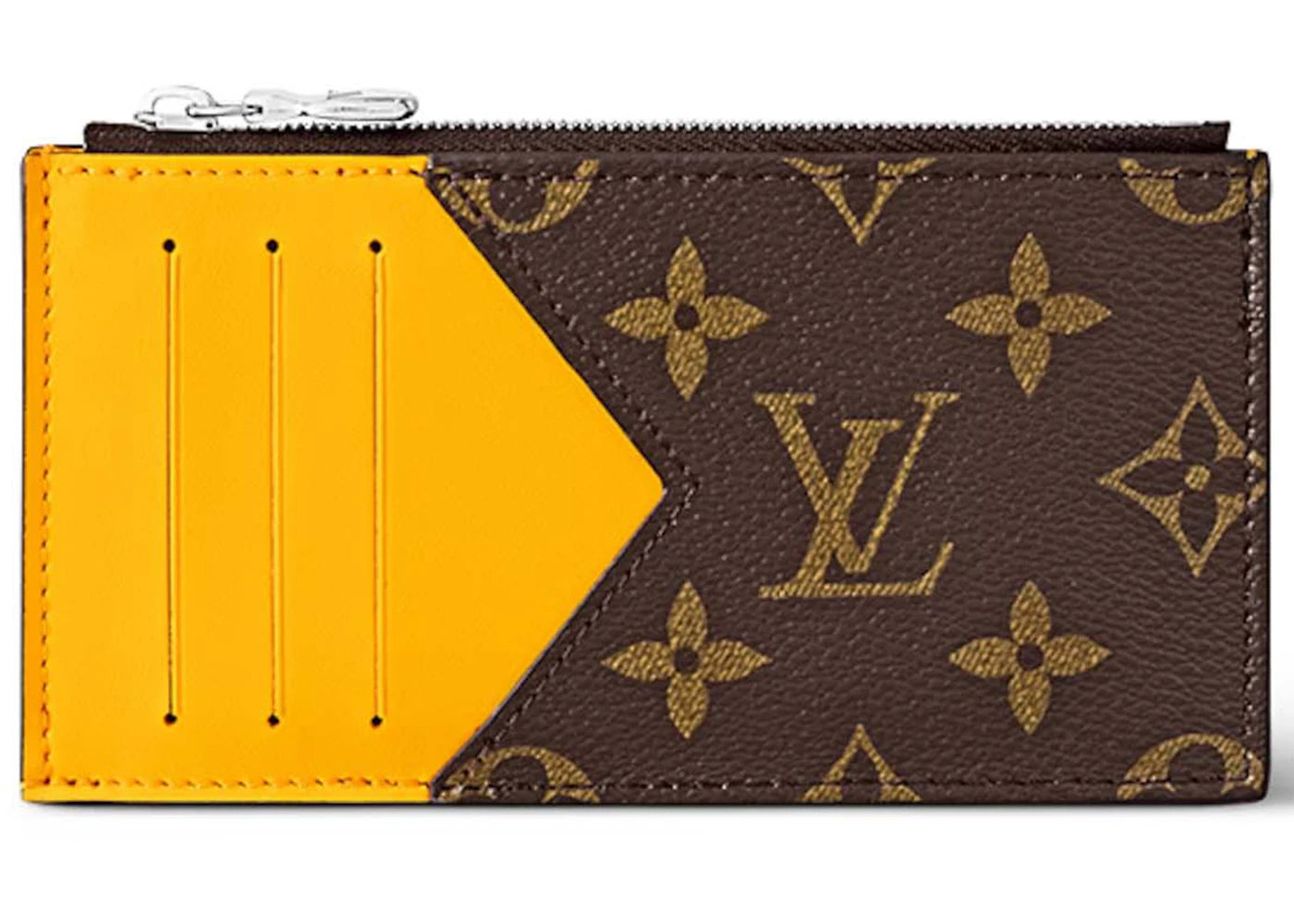 Louis Vuitton Coin Card Holder Colormania Jaune Mat