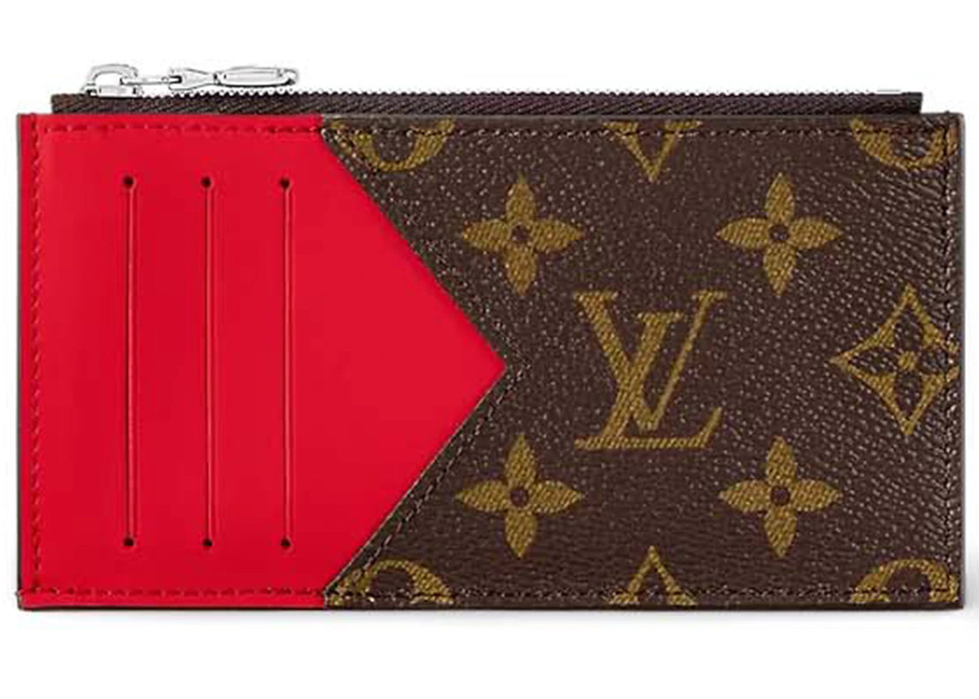 Louis Vuitton Coin Card Holder Colormania Red
