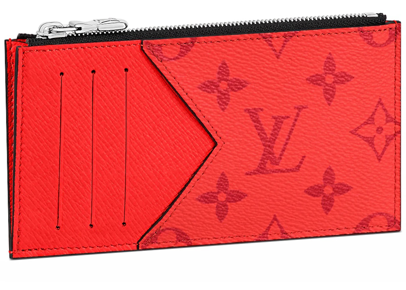 Louis Vuitton Coin Card Holder Fiery Red