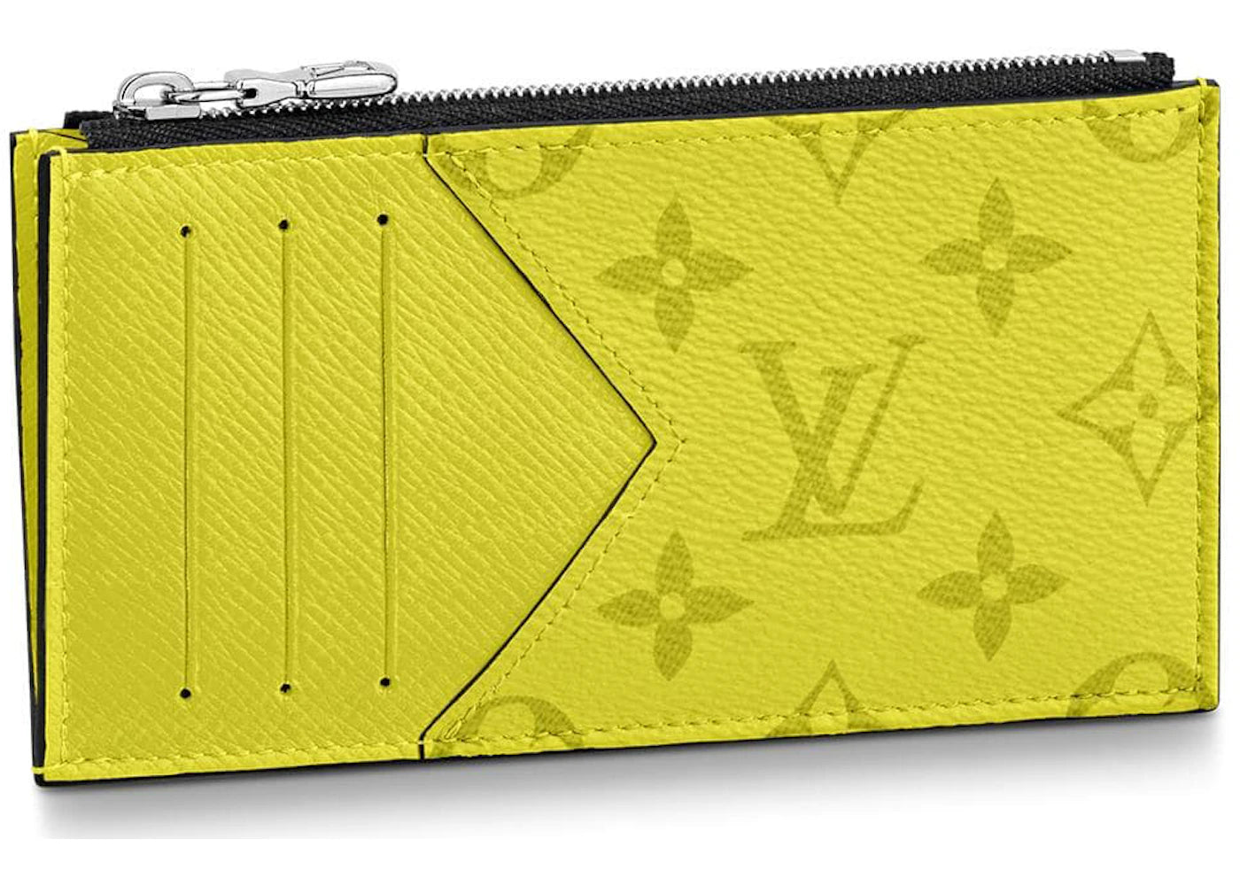 Louis Vuitton Coin Card Holder Monogram Bahia Yellow