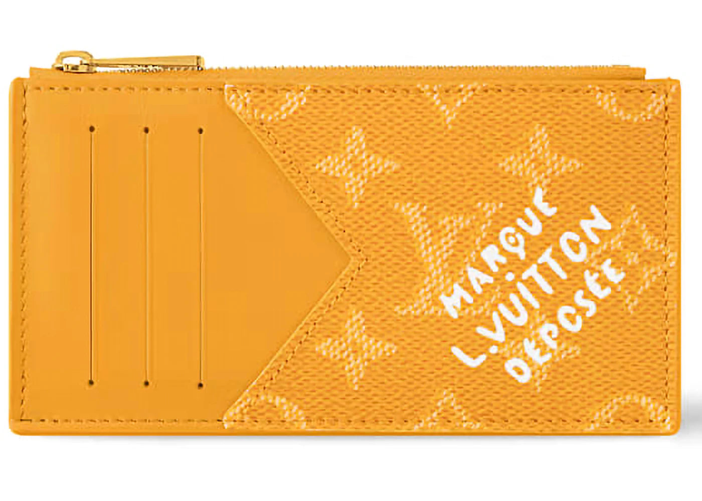 Louis Vuitton Coin Card Holder Yellow