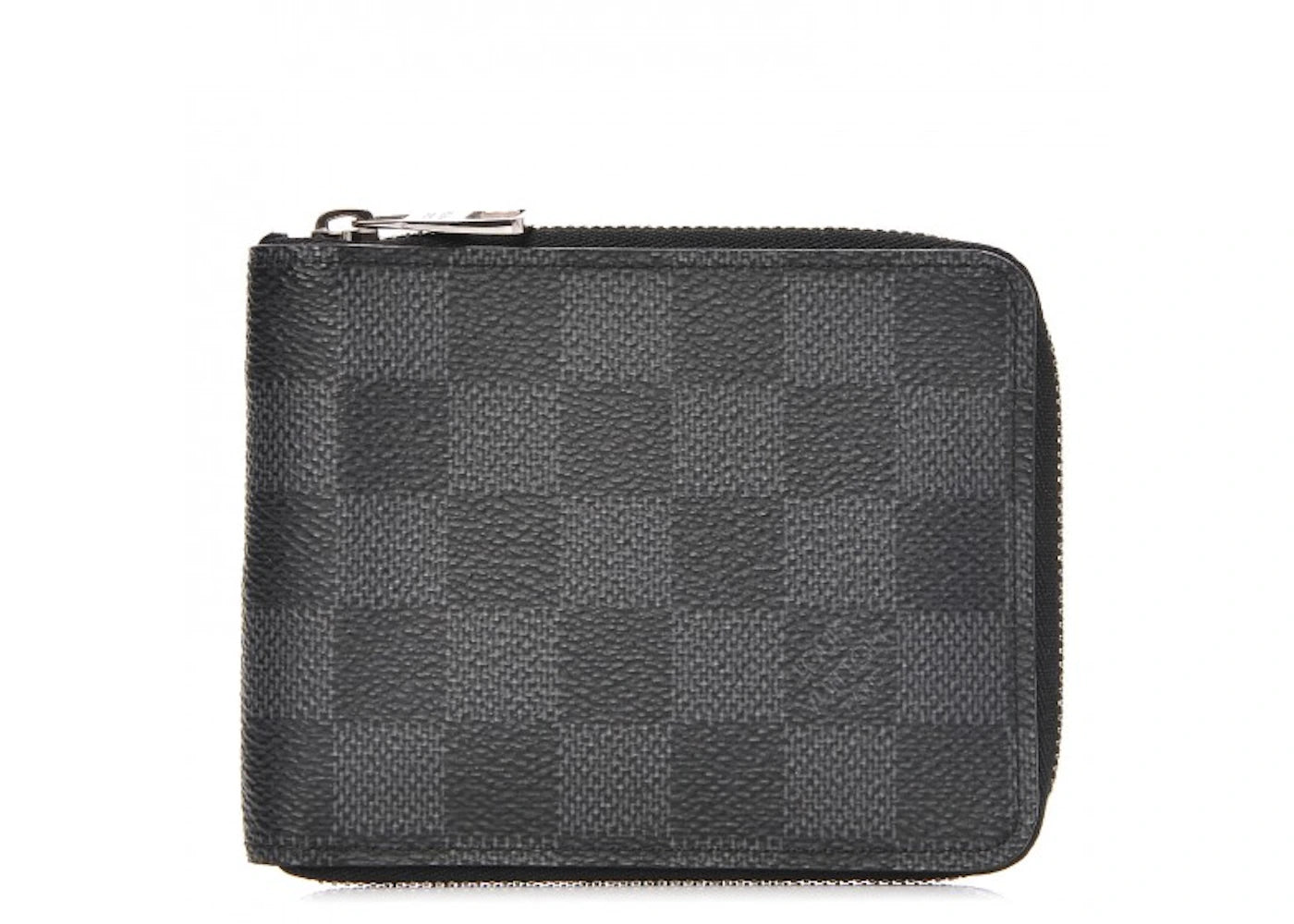 Louis Vuitton Compact Zippy Wallet Damier Graphite Black/Grey