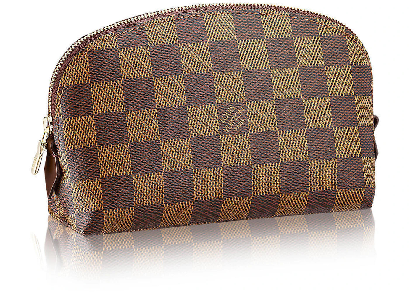 Louis Vuitton Cosmetic Pouch Damier Ebene Brown