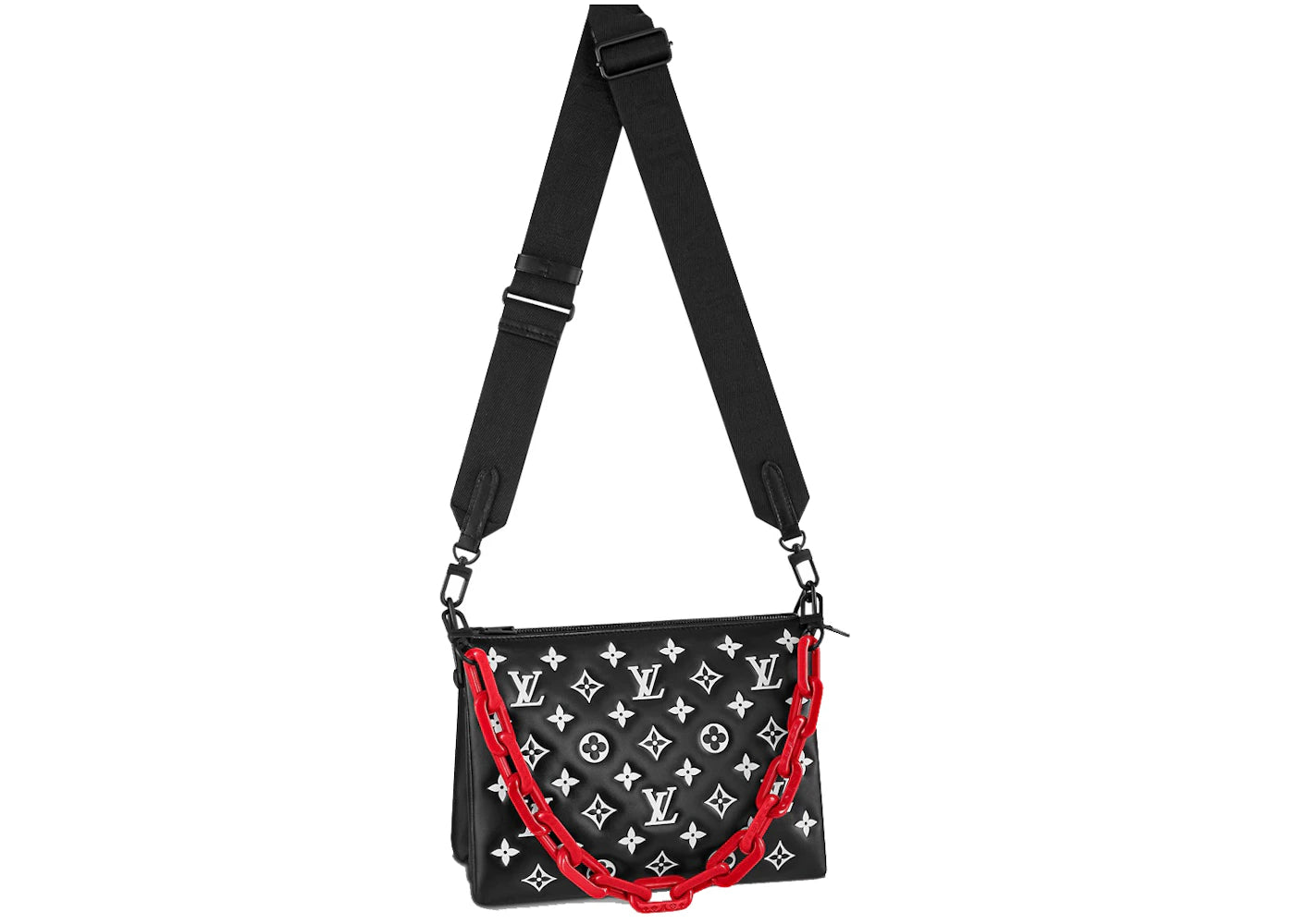 Louis Vuitton Coussin PM Black/White